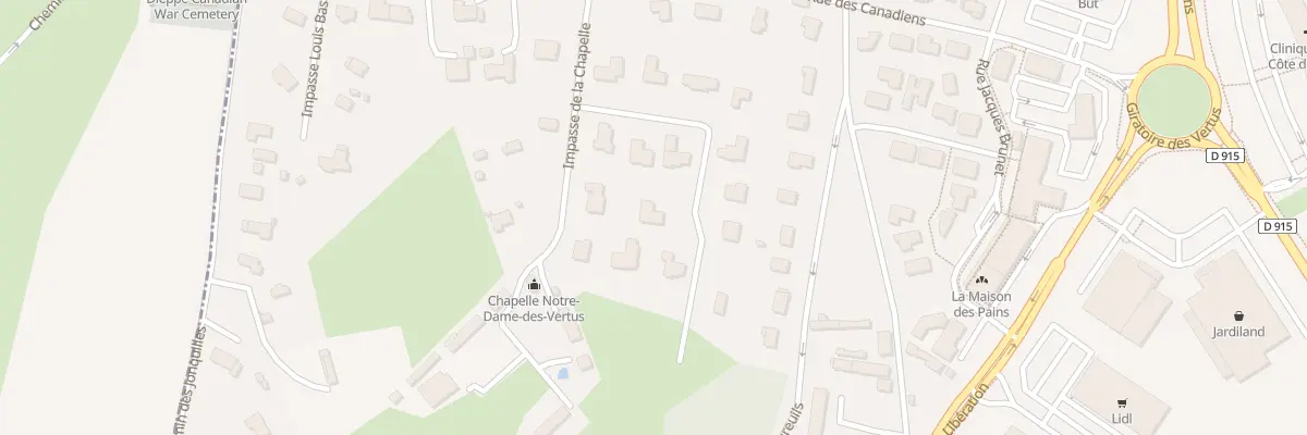 Plan du 151 Imp de la Chapelle à Saint-Aubin-sur-Scie