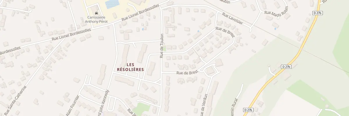 Plan du 55 Rue de Brest au Blanc