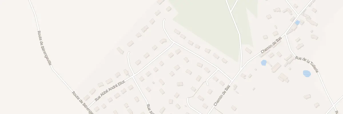 Plan du 15 Rue Abbe Andre Eliot à Sacquenville