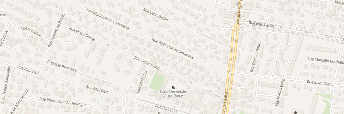 Plan du 27 Rue Lamartine à Saint-Étienne-du-Rouvray