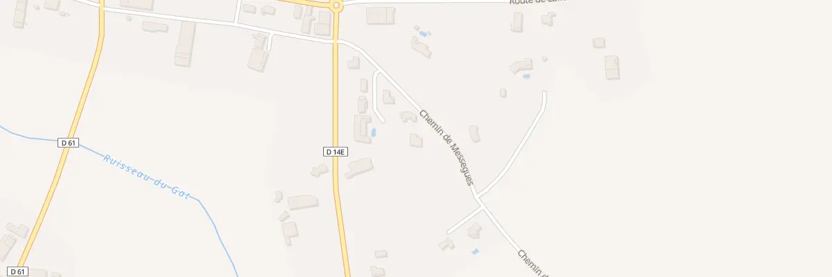 Plan du 5 Lot des Mességués à Garganvillar