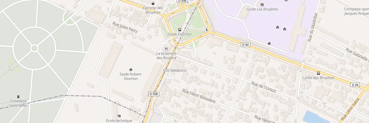 Plan du 2B Rue de l’Union à Sotteville-lès-Rouen