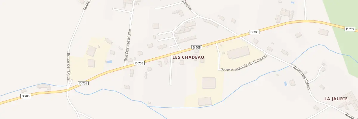 Plan du 161 Le Chadeau à Saint-Médard-d’Excideuil