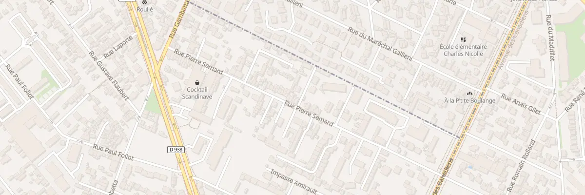Plan du 55A Rue Pierre Semard au Petit-Quevilly