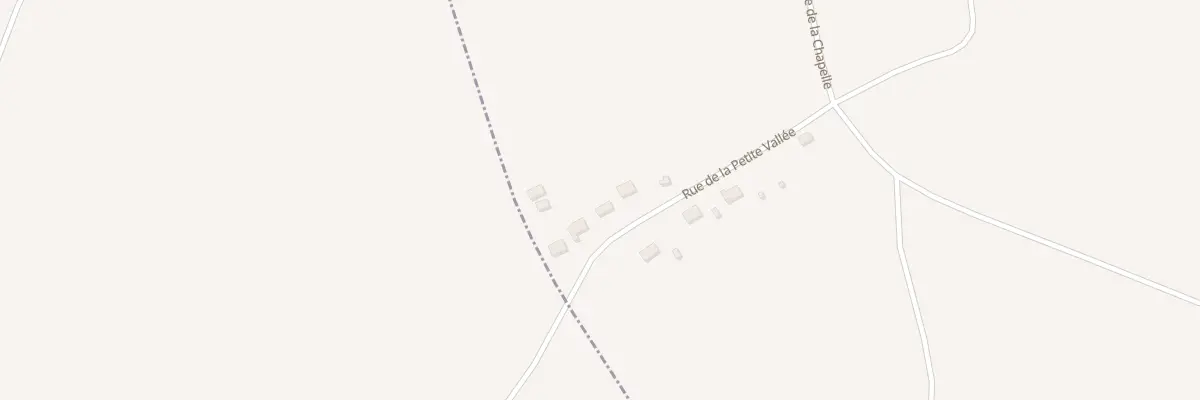 Plan du 6 Rue de la Petite Vallée à Houetteville
