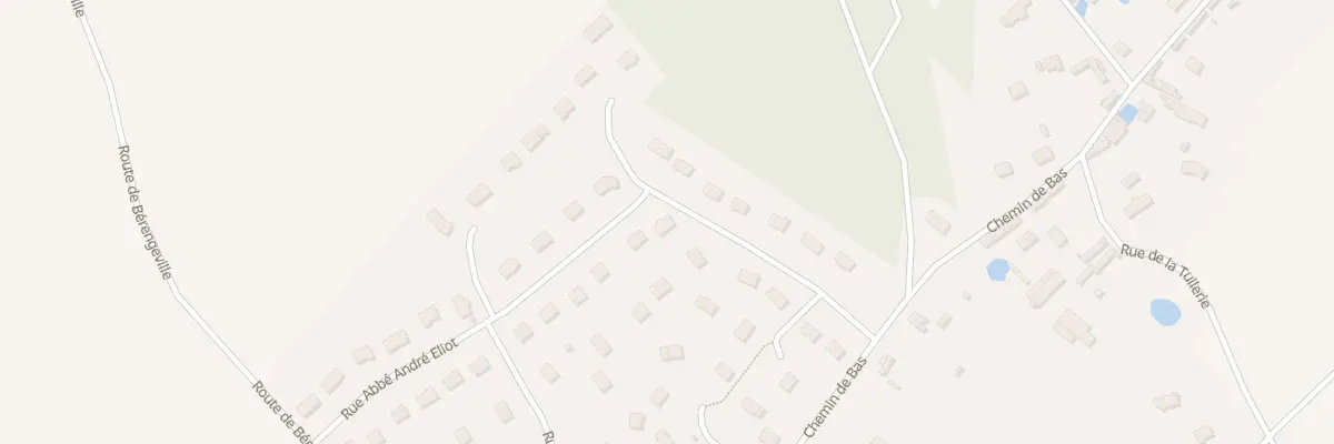 Plan du 13 Rue Abbe Andre Eliot à Sacquenville
