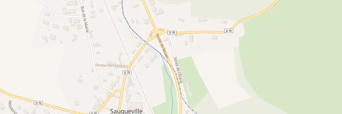 Plan du 57 Rte des Côteaux à Tourville-sur-Arques