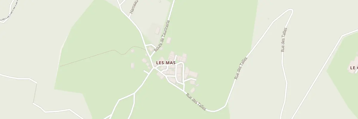 Plan du 5323 Les Mas à Vaulry