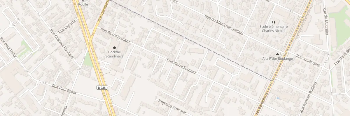 Plan du 55 Rue Pierre Semard au Petit-Quevilly
