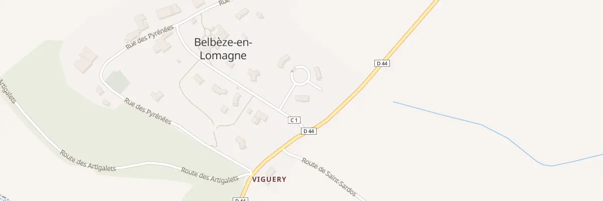 Plan du 5063 Belbese à Belbèze-en-Lomagne