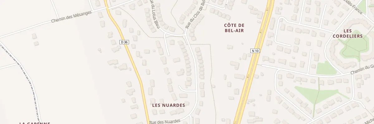 Plan du 17 Rue des Nuardes à Saint-Ouen