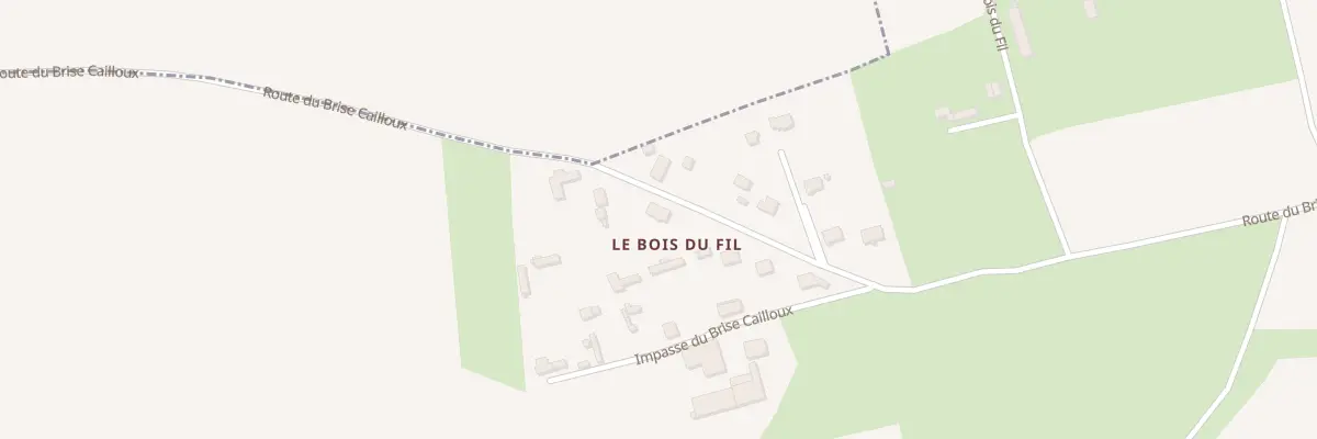 Plan du 1311 Rte du Brise Cailloux à Vassonville