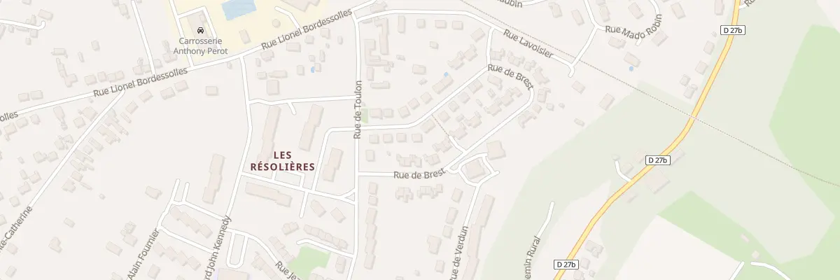 Plan du 49 Rue de Brest au Blanc
