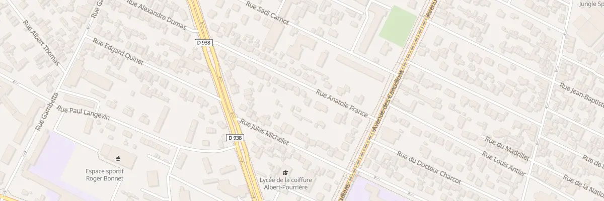 Plan du 9 Rue Anatole France au Petit-Quevilly