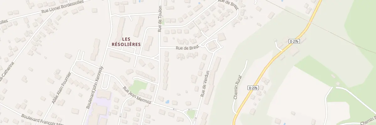 Plan du 6 Rue de Brest au Blanc