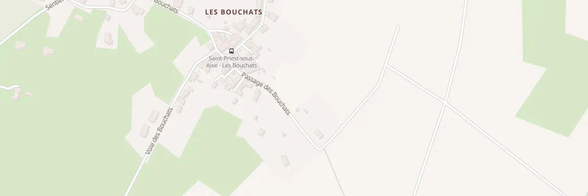Plan du 3 Pas des Bouchats à Saint-Priest-sous-Aixe