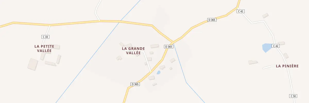 Plan du 2 La Grande Vallée à Unverre