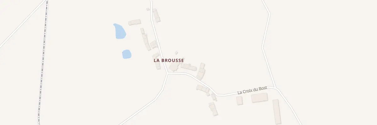 Plan du 4 La Brousse à La Bazeuge