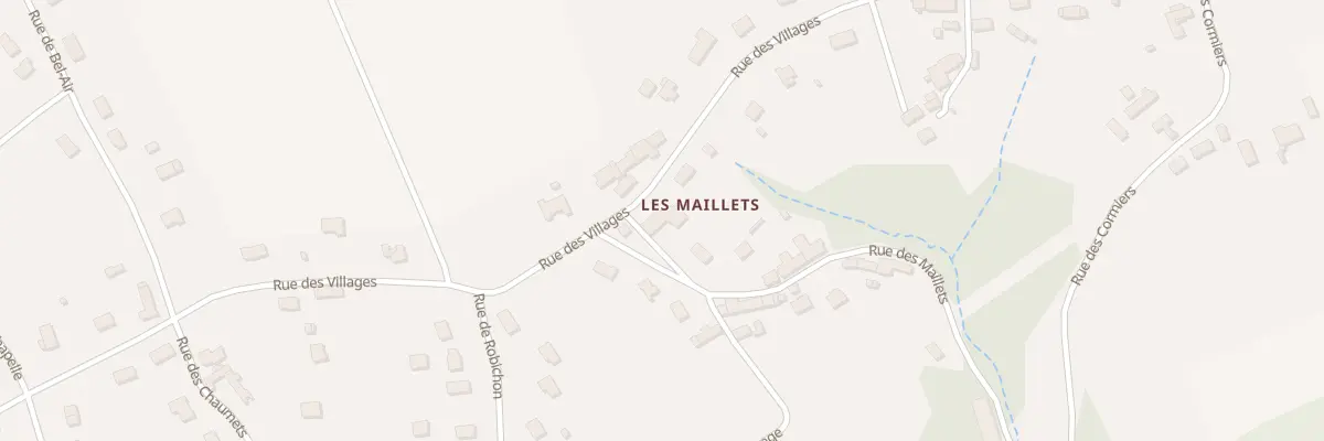 Plan du 1 Rue des Maillets à Cangey