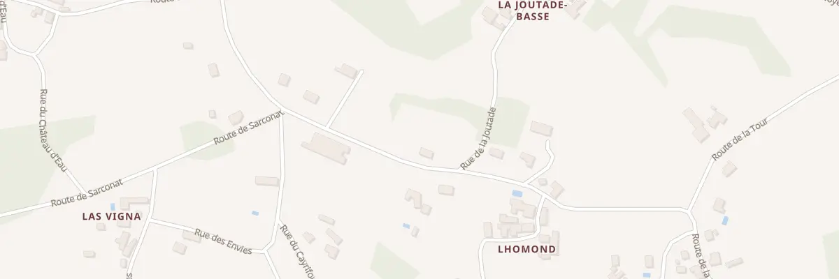 Plan du 1519 Rte de Saint-Martin à Excideuil