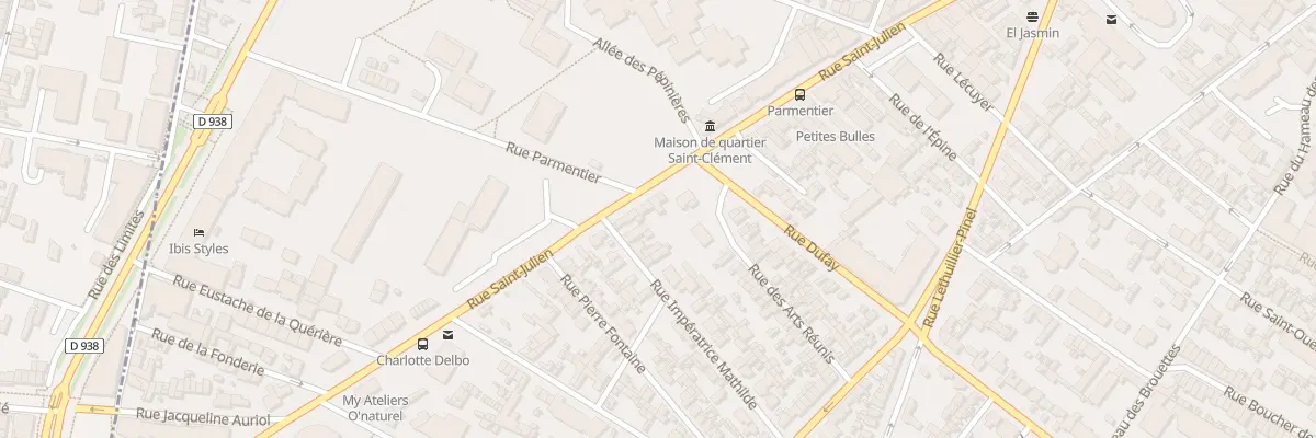 Plan du 227 Rue Saint-Julien à Rouen