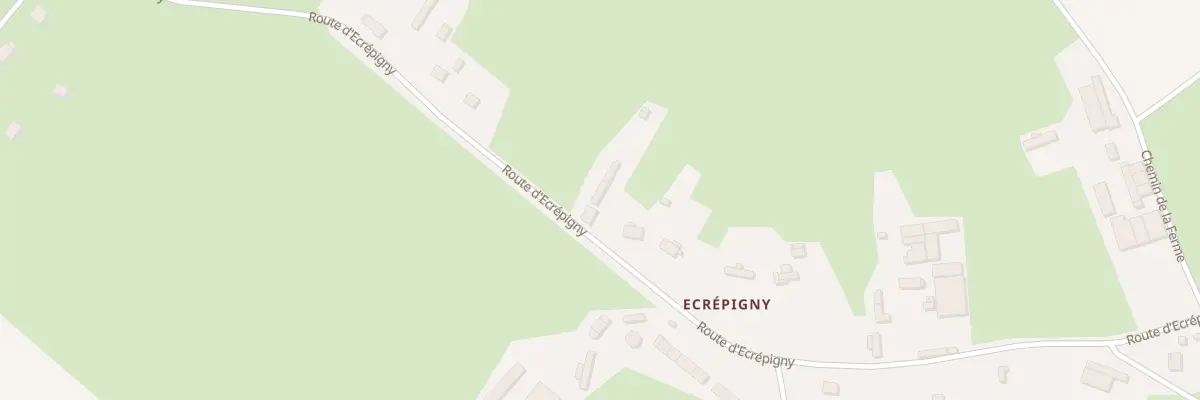 Plan du 1770 Rte d’Ecrepigny à Vassonville