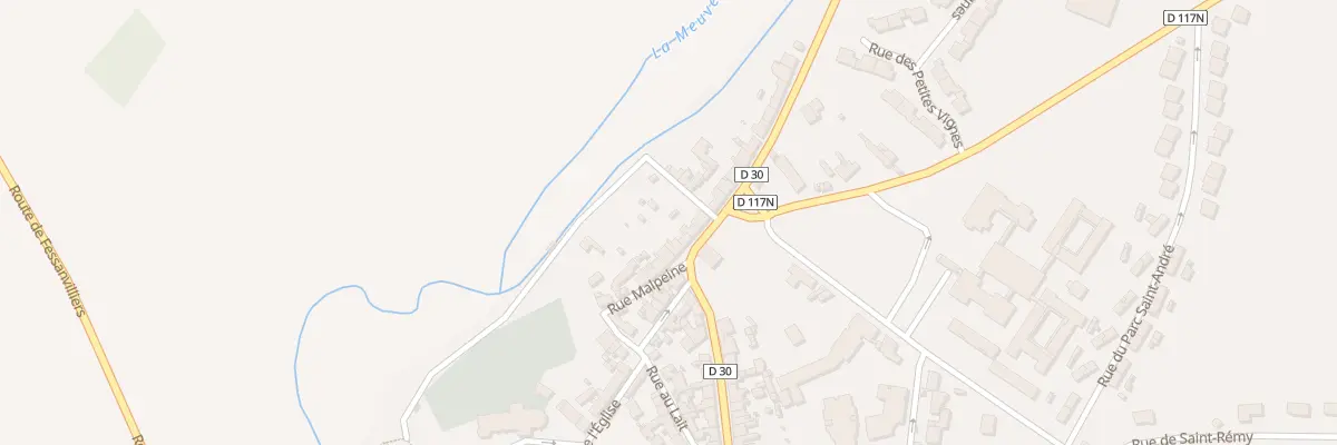 Plan du 39 Rue de Tillières à Brezolles