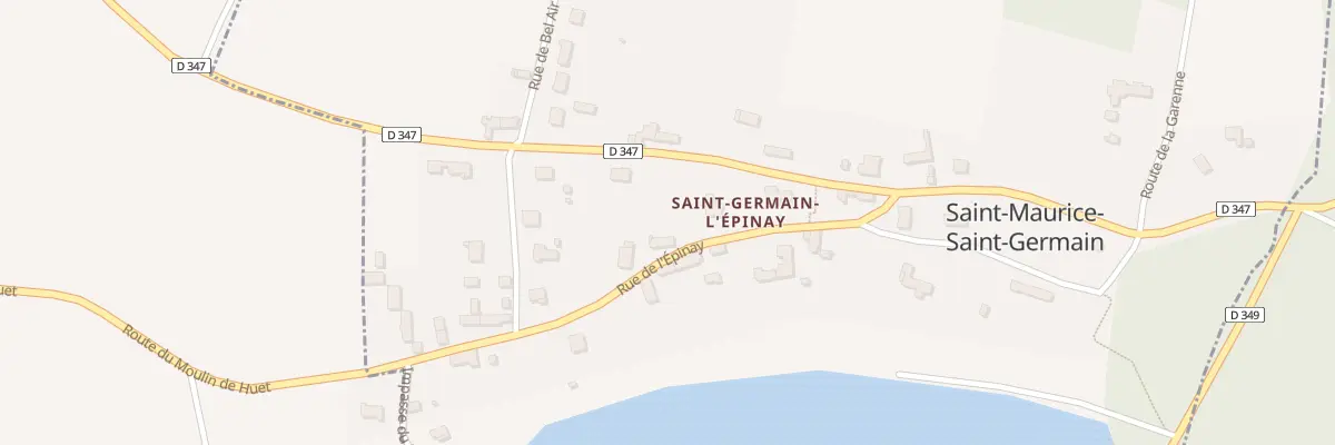 Plan du 8 Rue de l’Epinay à Saint-Maurice-Saint-Germain