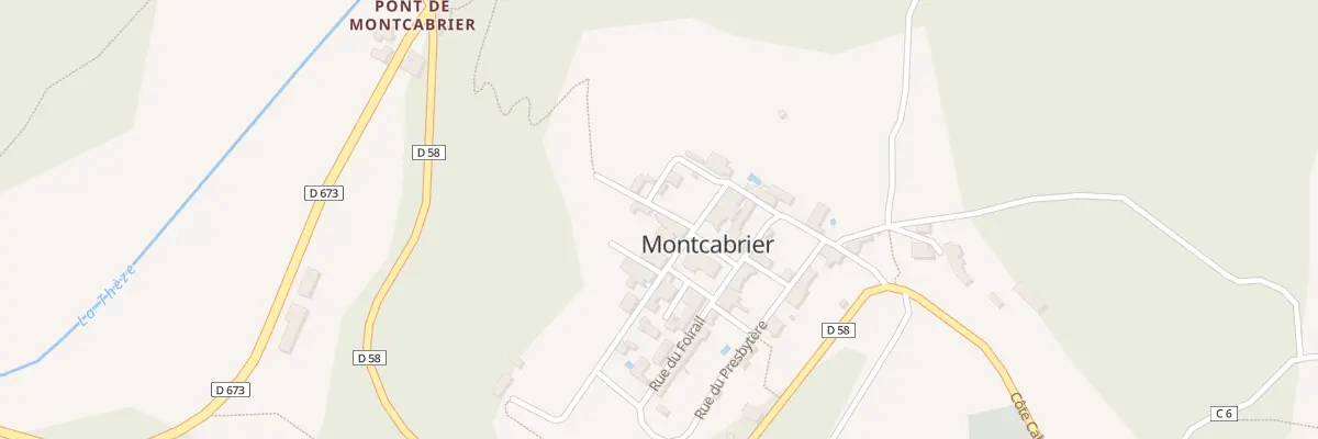 Plan du 21 Rue de l’École à Montcabrier