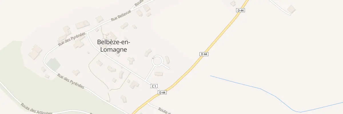 Plan du 5055 Belbese à Belbèze-en-Lomagne