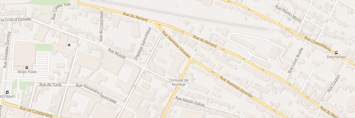 Plan du 3 Rue du Framboisier à Rouen