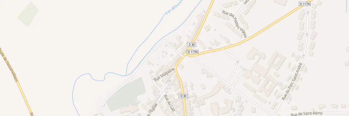 Plan du 41 Rue de Tillières à Brezolles