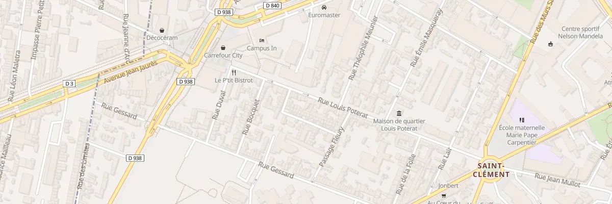 Plan du 69 Rue Louis Poterat à Rouen