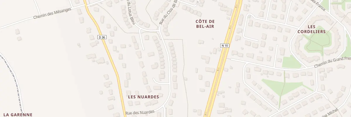 Plan du 18 Rue des Nuardes à Saint-Ouen