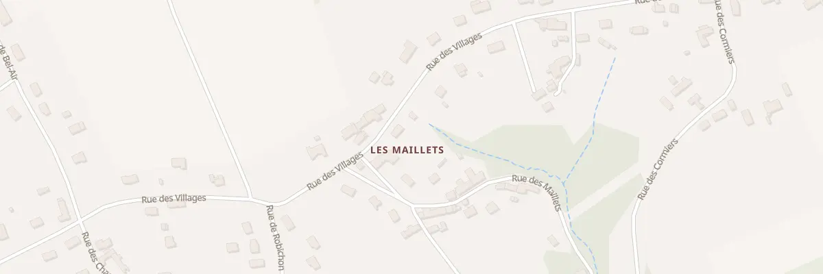 Plan du 1 Rue des Maillets à Château-la-Vallière
