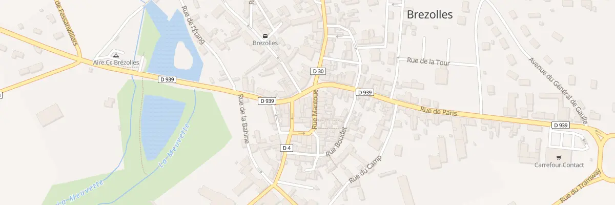 Plan du 2T Rue Mantoue à Brezolles