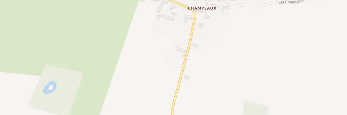 Plan du 6 Les Champeaux à Combres