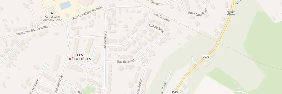 Plan du 17 Rue de Brest au Blanc