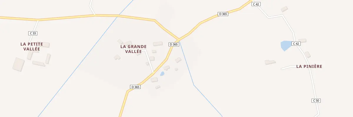 Plan du 1 La Grande Vallée à Unverre