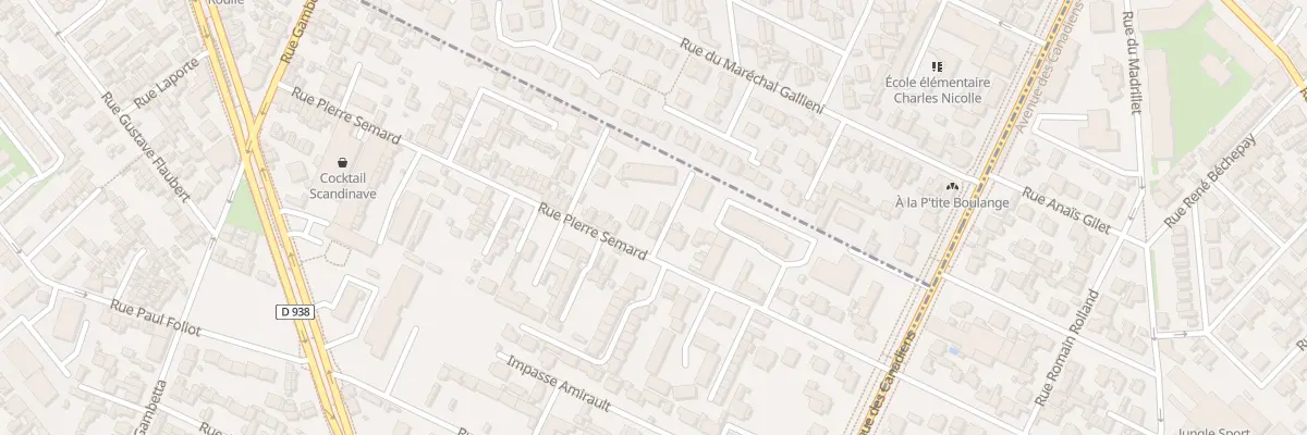 Plan du 65 Rue Pierre Semard au Petit-Quevilly