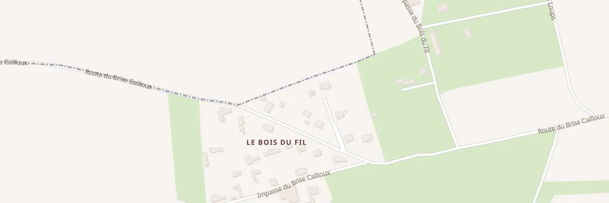 Plan du 1296 Rte du Brise Cailloux à Vassonville