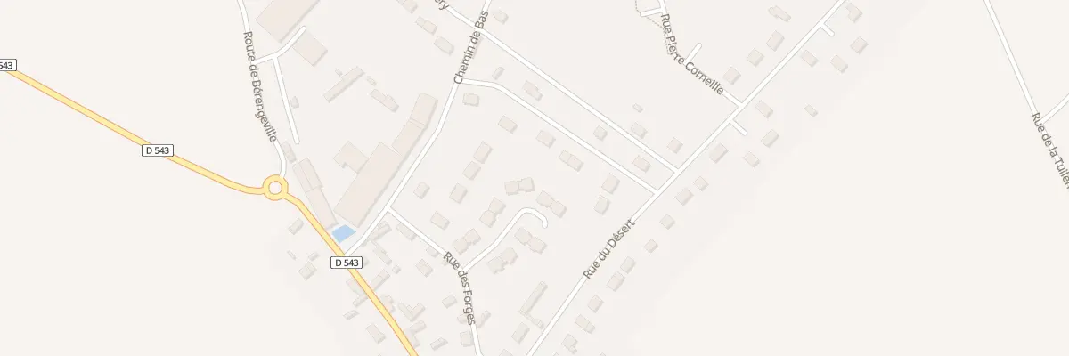 Plan du 11 Rue des Routieux à Sacquenville