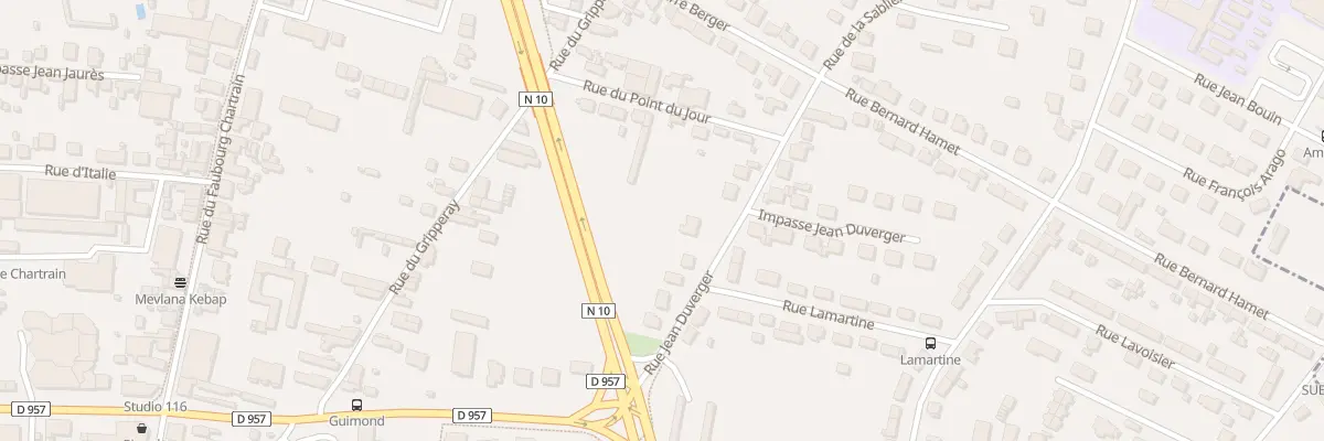 Plan du 11 Rue Jean Duverger à Vendôme