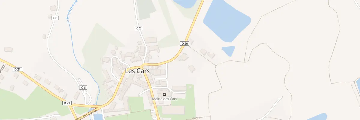 Plan du 6 Rue des Carillons aux Cars