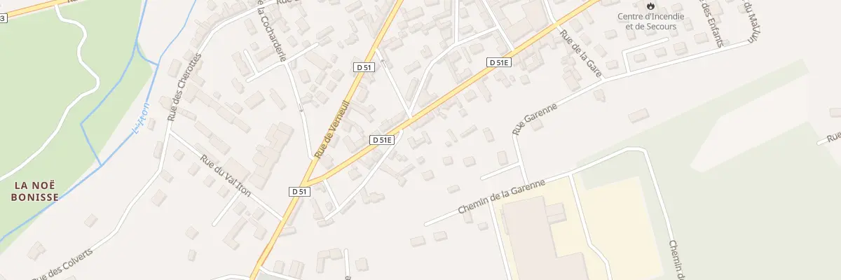 Plan du 24 Rue du Bel Air à Mesnils-sur-Iton