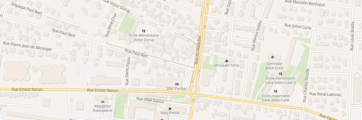 Plan du 4 Rue Paul Bert à Saint-Étienne-du-Rouvray