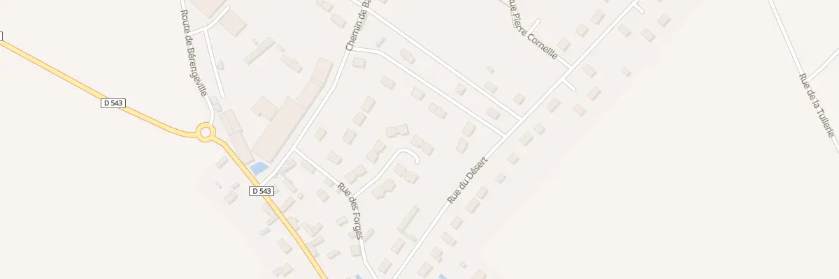 Plan du 13 Rue des Routieux à Sacquenville