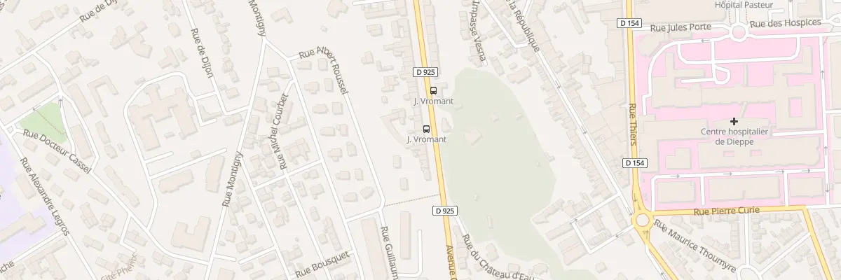 Plan du 68 Av Gambetta à Dieppe