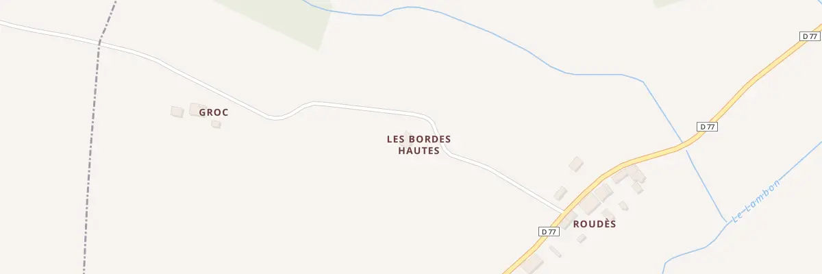 Plan du 5190 Grocq à Bouillac