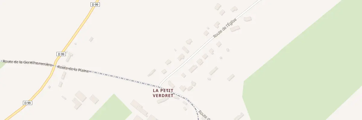 Plan du 5082 Le Petit Verdret à La Houssaye-Béranger